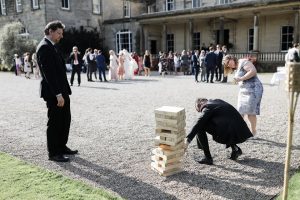 Giant jenga for a wedding party