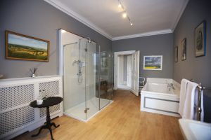 luxury bathroom at Birdsall House
