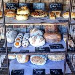 bread selection at Malton food market