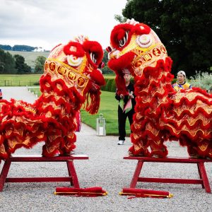 Chinese dragon figures