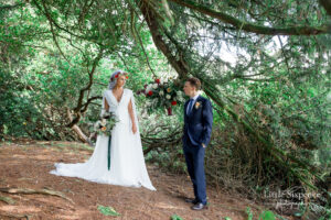 woodland wedding photography