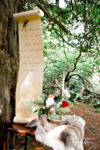 woodland wedding decoration 